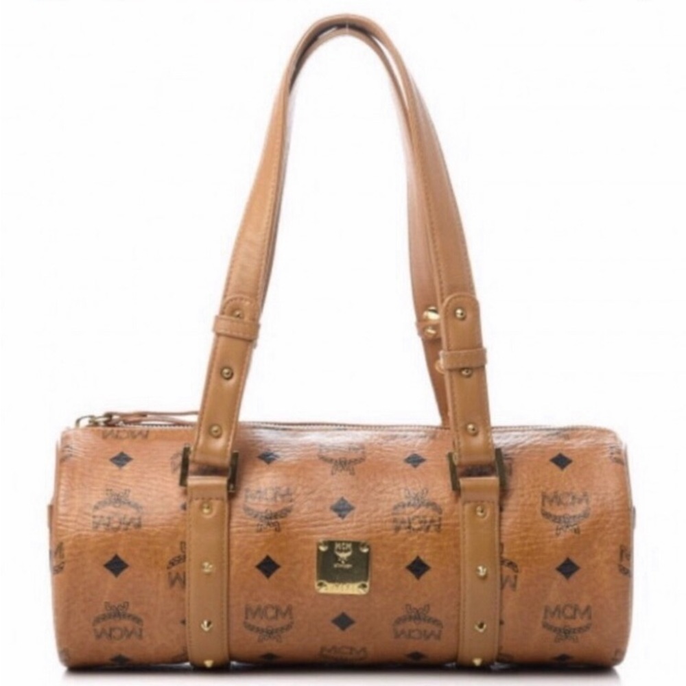 RARE HP mcm cognac papillon bag purse sale